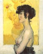 Isaac Israels Woman before oil